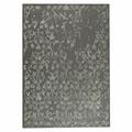 Mat The Basics Santoor Grey Rectangle Area Rug- 5 Ft. 6 In. X 7 Ft. 10 In. MTBSANGRY056071